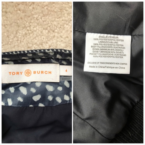 EUC Tory Burch Vest Size 4 - Picture 3 of 8